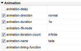 visualneo web animation properties